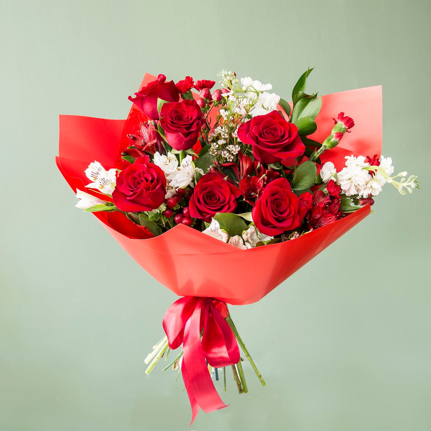 Crimson Embrace Bouquet